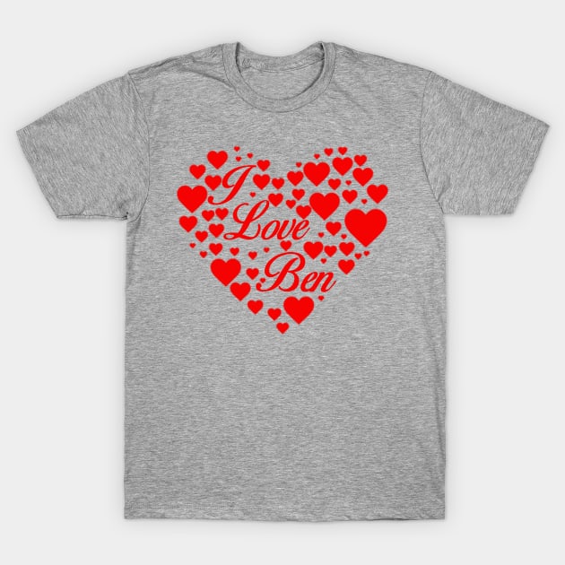 I Love Ben Carson T-Shirt by ESDesign